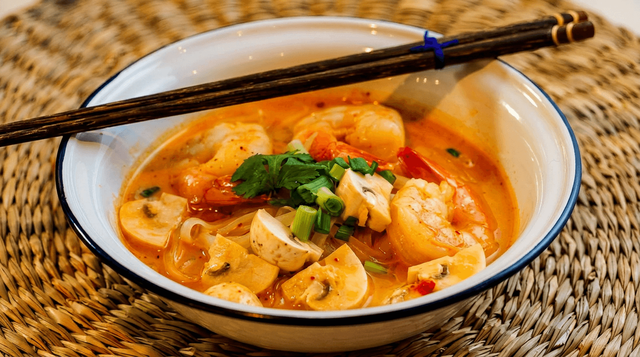 Tom Yum Noodles.